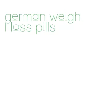 german weight loss pills