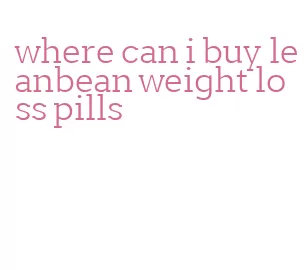 where can i buy leanbean weight loss pills