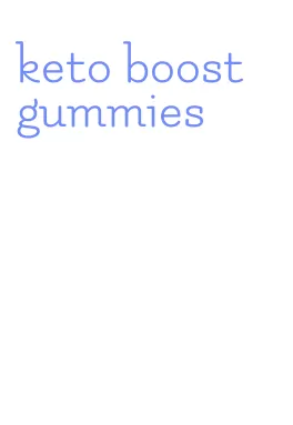 keto boost gummies