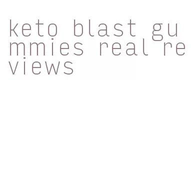 keto blast gummies real reviews