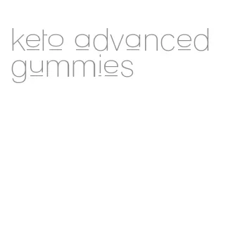 keto advanced gummies