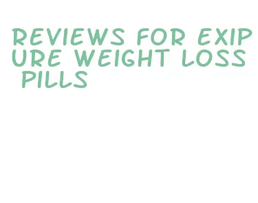 reviews for exipure weight loss pills