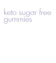 keto sugar free gummies