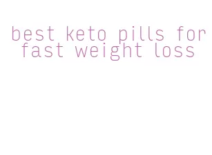 best keto pills for fast weight loss