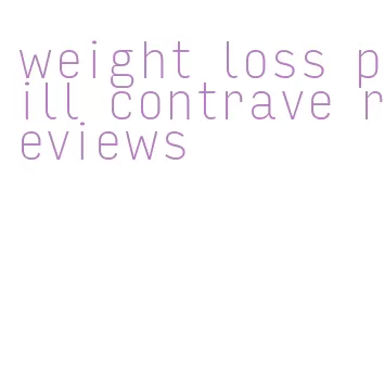 weight loss pill contrave reviews