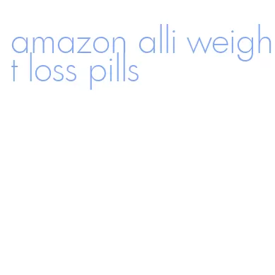 amazon alli weight loss pills