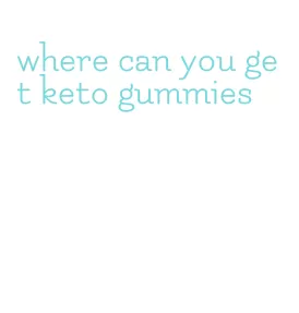 where can you get keto gummies