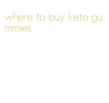 where to buy keto gummies