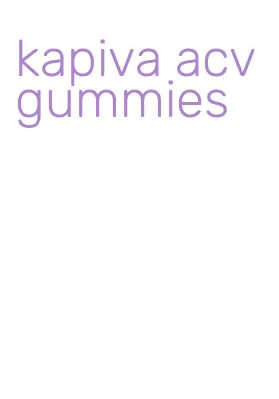 kapiva acv gummies