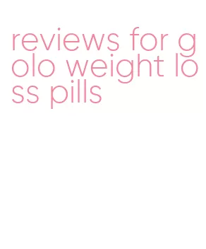 reviews for golo weight loss pills