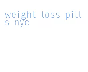 weight loss pills nyc