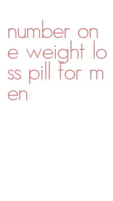 number one weight loss pill for men