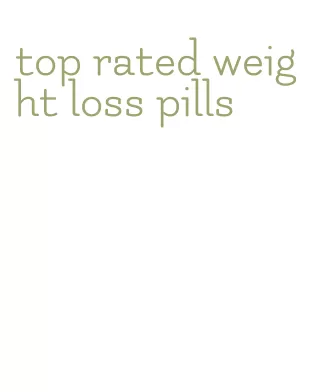top rated weight loss pills