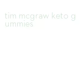 tim mcgraw keto gummies