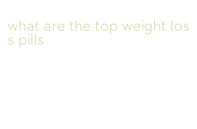 what are the top weight loss pills