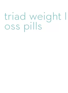 triad weight loss pills