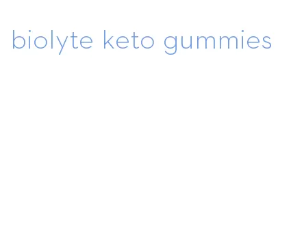 biolyte keto gummies