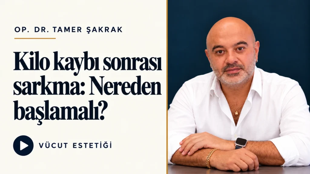 Kilo Kaybı Sonrası Sarkmalar: Nereden Başlamalıyım? — Dr. Tamer Şakrak video kapağı
