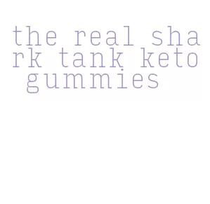 the real shark tank keto gummies