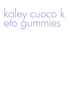 kaley cuoco keto gummies