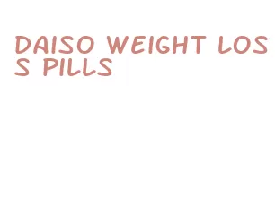 daiso weight loss pills