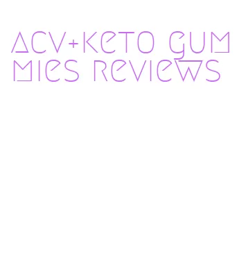 acv+keto gummies reviews