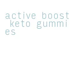 active boost keto gummies