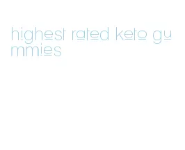 highest rated keto gummies