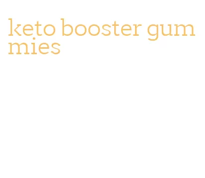 keto booster gummies