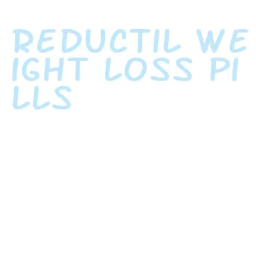 reductil weight loss pills